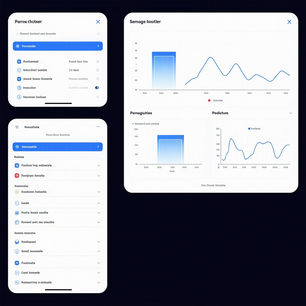 A digital dashboard displaying real-time biomarker analytics and AI predictions to optimize semaglutide dosing for weight loss