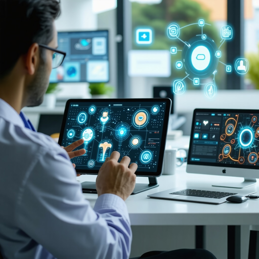 Medical professional analyzing genetic and metabolic data with patient, highlighting digital health integration in semaglutide therapy
