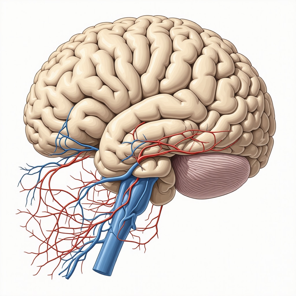 Diagram showing brain areas activated by Semaglutide influencing hunger and satiety