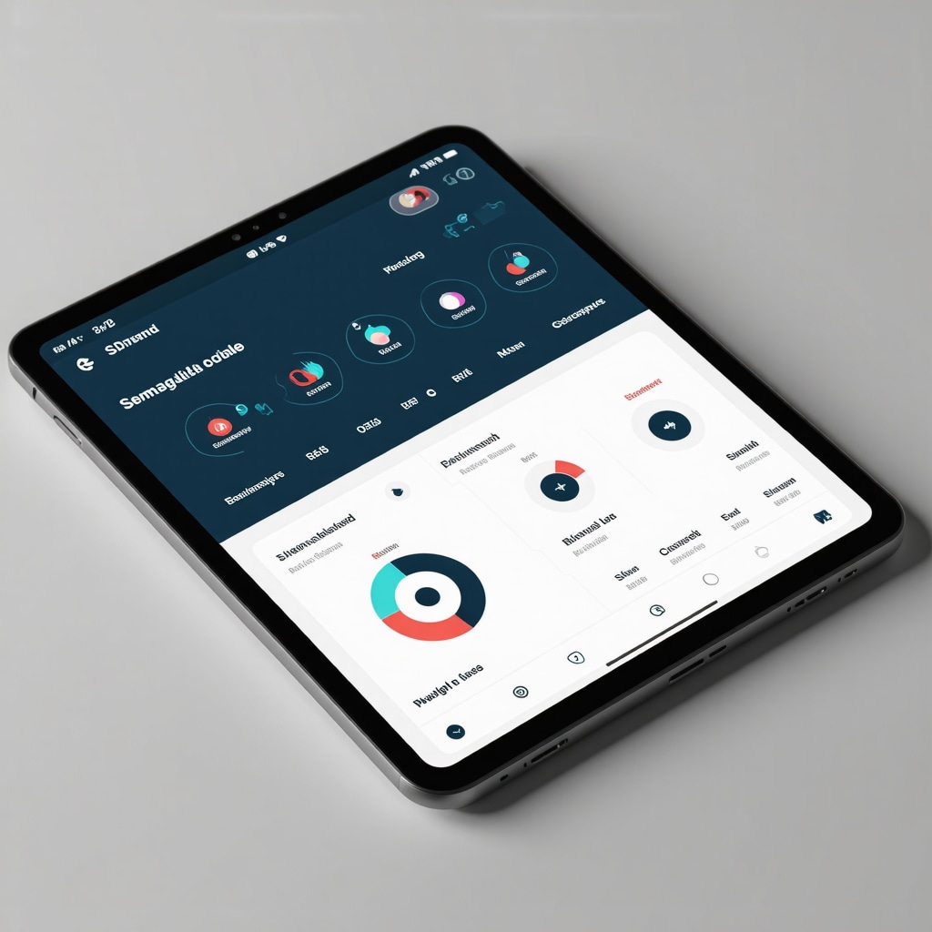 Digital health dashboard showing AI-assisted dosing and patient biometric data for semaglutide therapy optimization