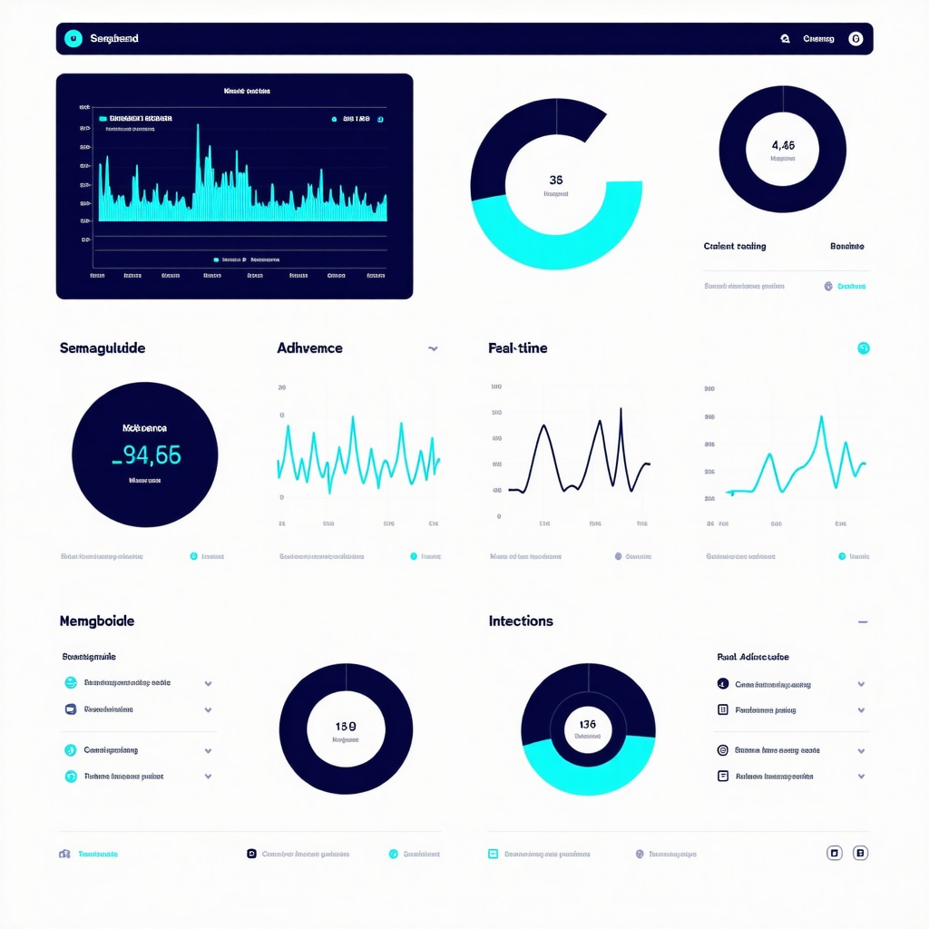 Digital dashboard showing patient metrics and adherence tracking for semaglutide injection therapy