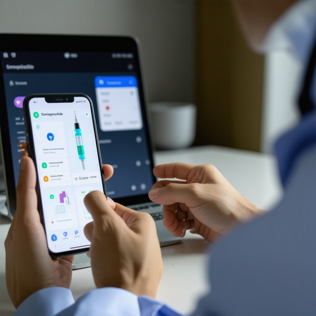 Mobile app and telemedicine interface for semaglutide treatment management