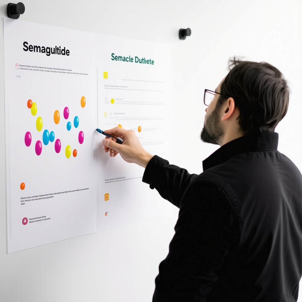 Medical professional explaining semaglutide optimization techniques