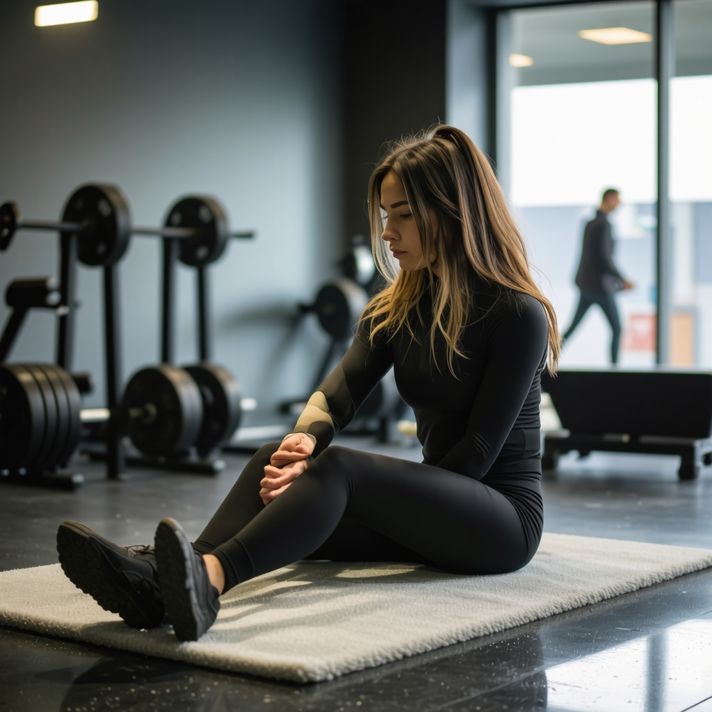 Individual doing cold exposure therapy to boost brown fat activity