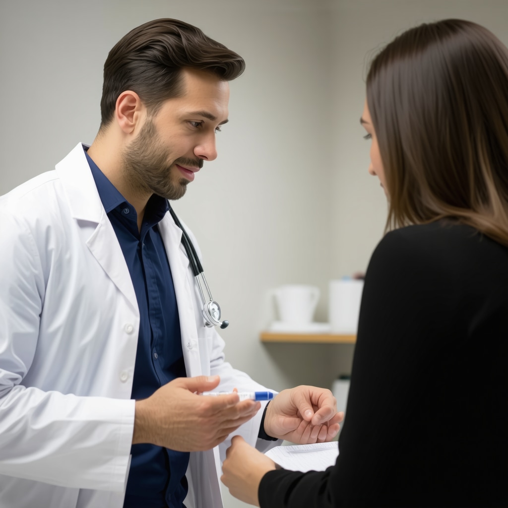 Doctor and patient discussing semaglutide weight loss plan