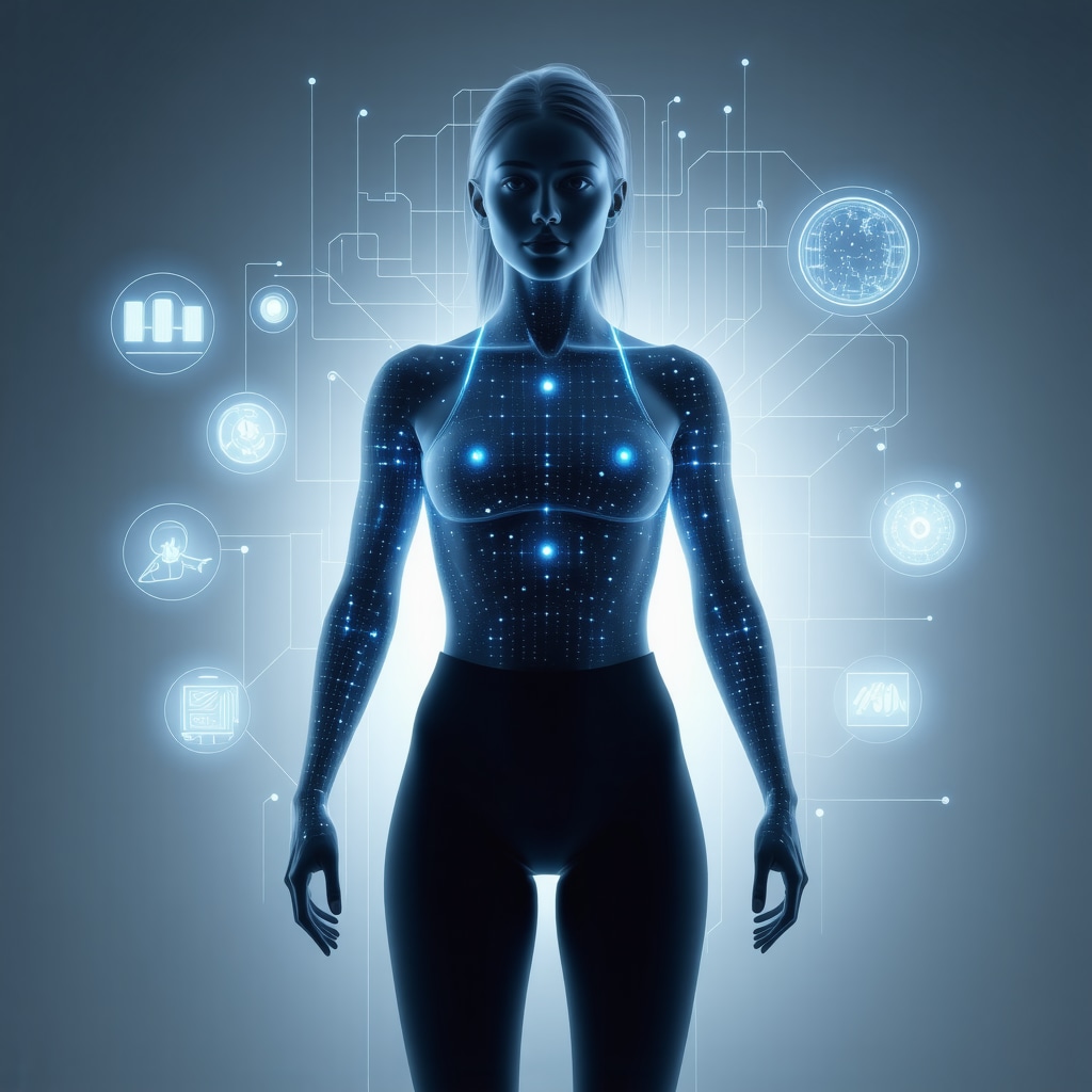 Advanced biometric sensors and AI interface for personalized weight management in 2025