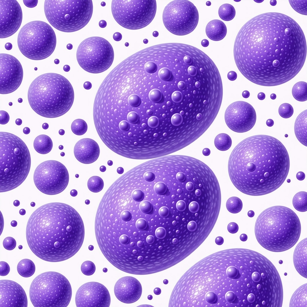 Illustration of mitochondria within fat cells illustrating enhanced biogenesis from semaglutide