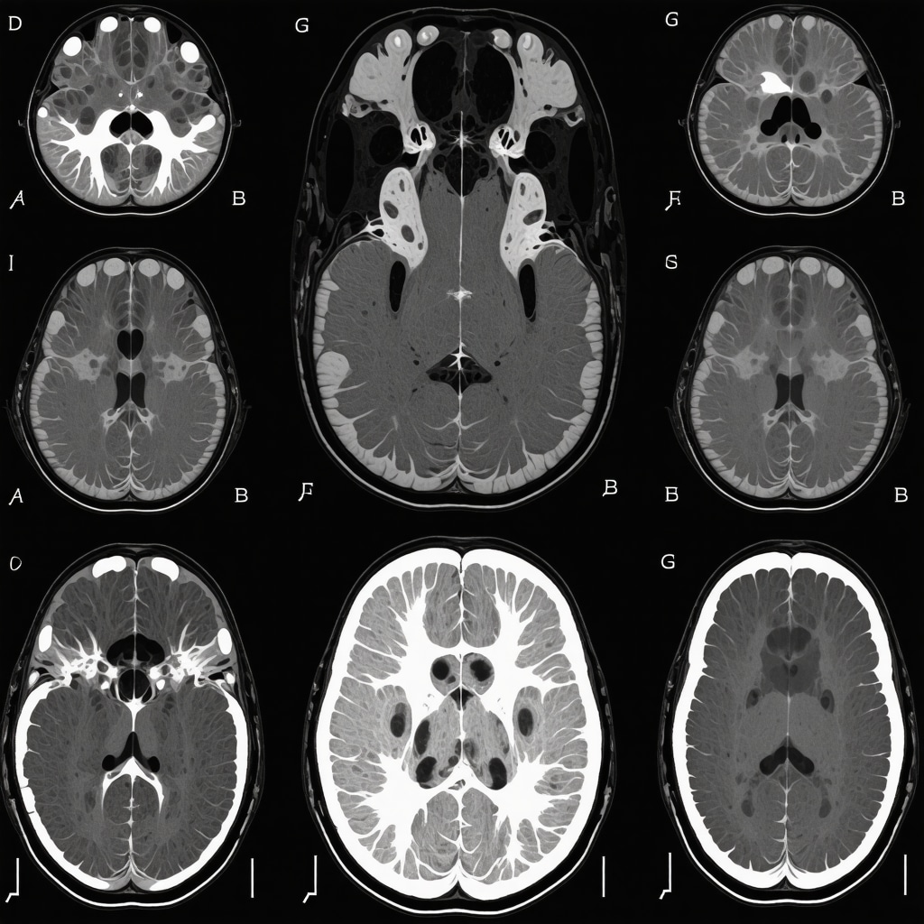 Brain scan highlighting neural activity in hunger and reward centers during fasting and medication use