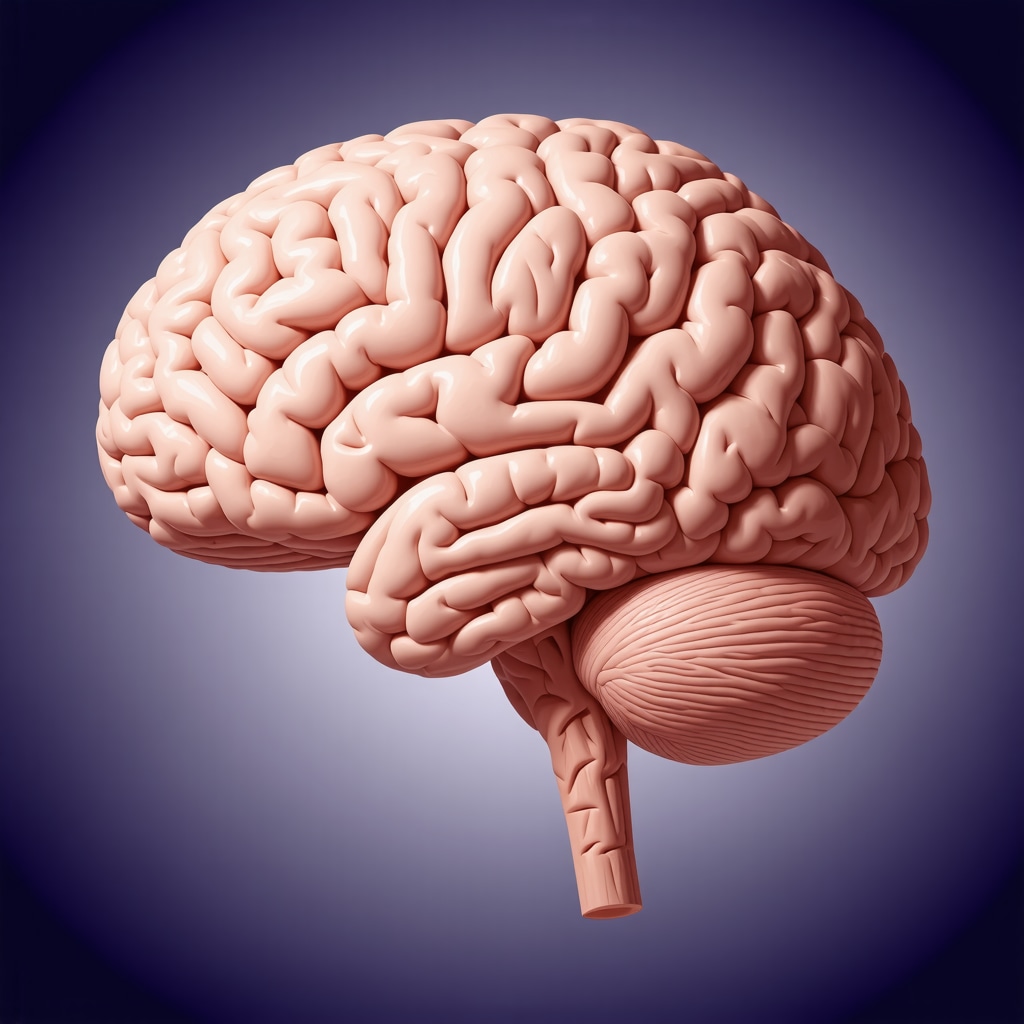 Illustration of brain regions involved in appetite control influenced by Semaglutide