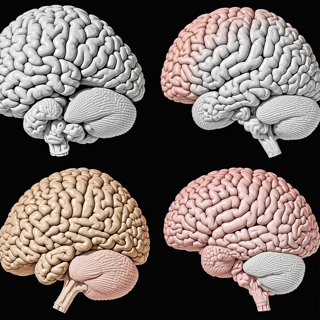 Brain scan images demonstrating reduced activity in craving-related regions after semaglutide treatment