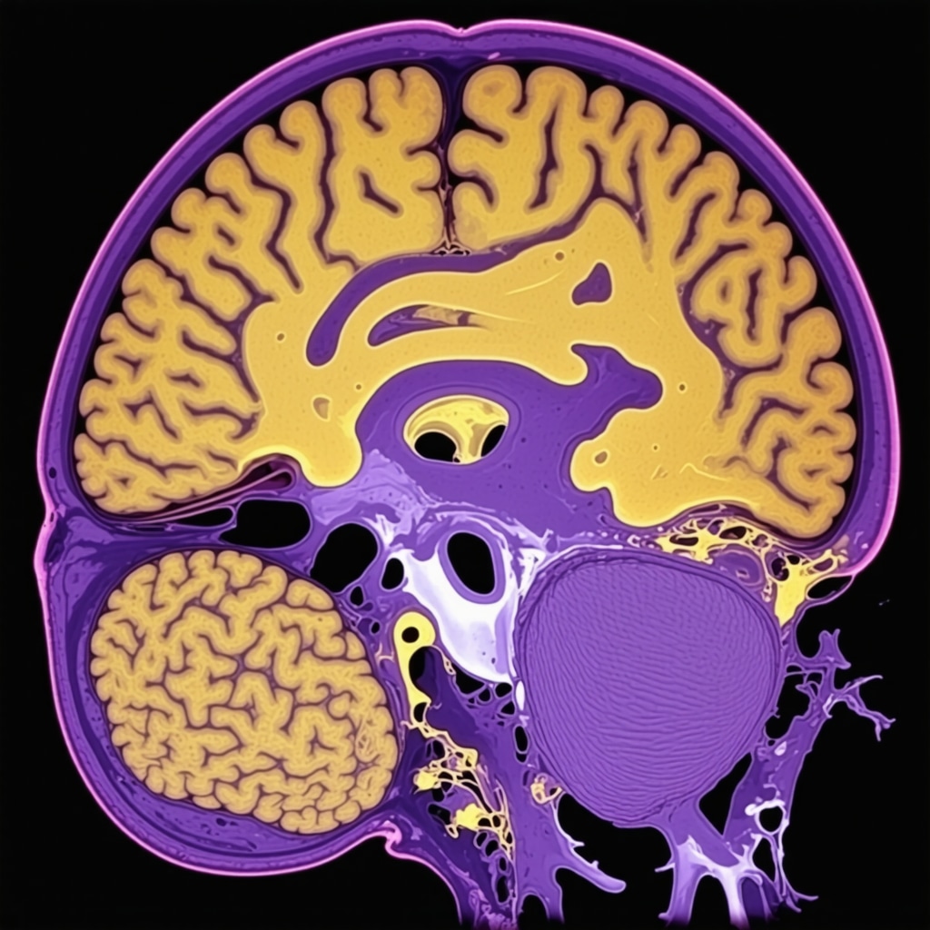 Brain scan showing GLP-1 receptor activation in appetite and reward areas