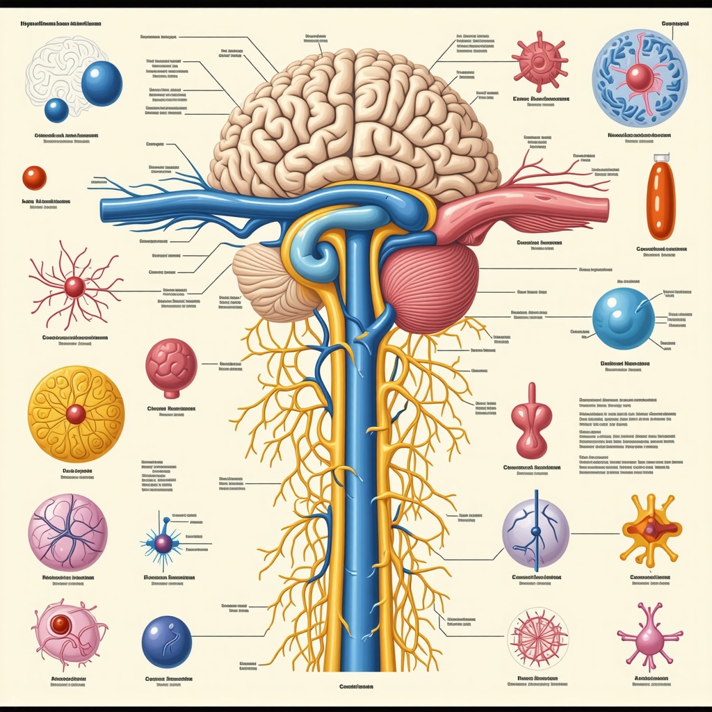 Infographic depicting Semaglutide's neuroendocrine modulation, genetic factors, and integrative treatment approaches