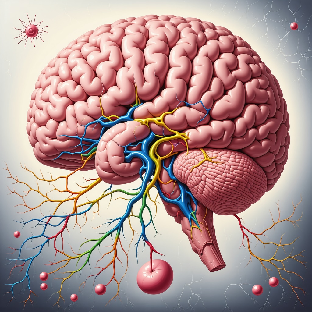 Diagram showing neurohormonal pathways involved in appetite and weight regulation, highlighting receptor interactions and hormonal feedback loops