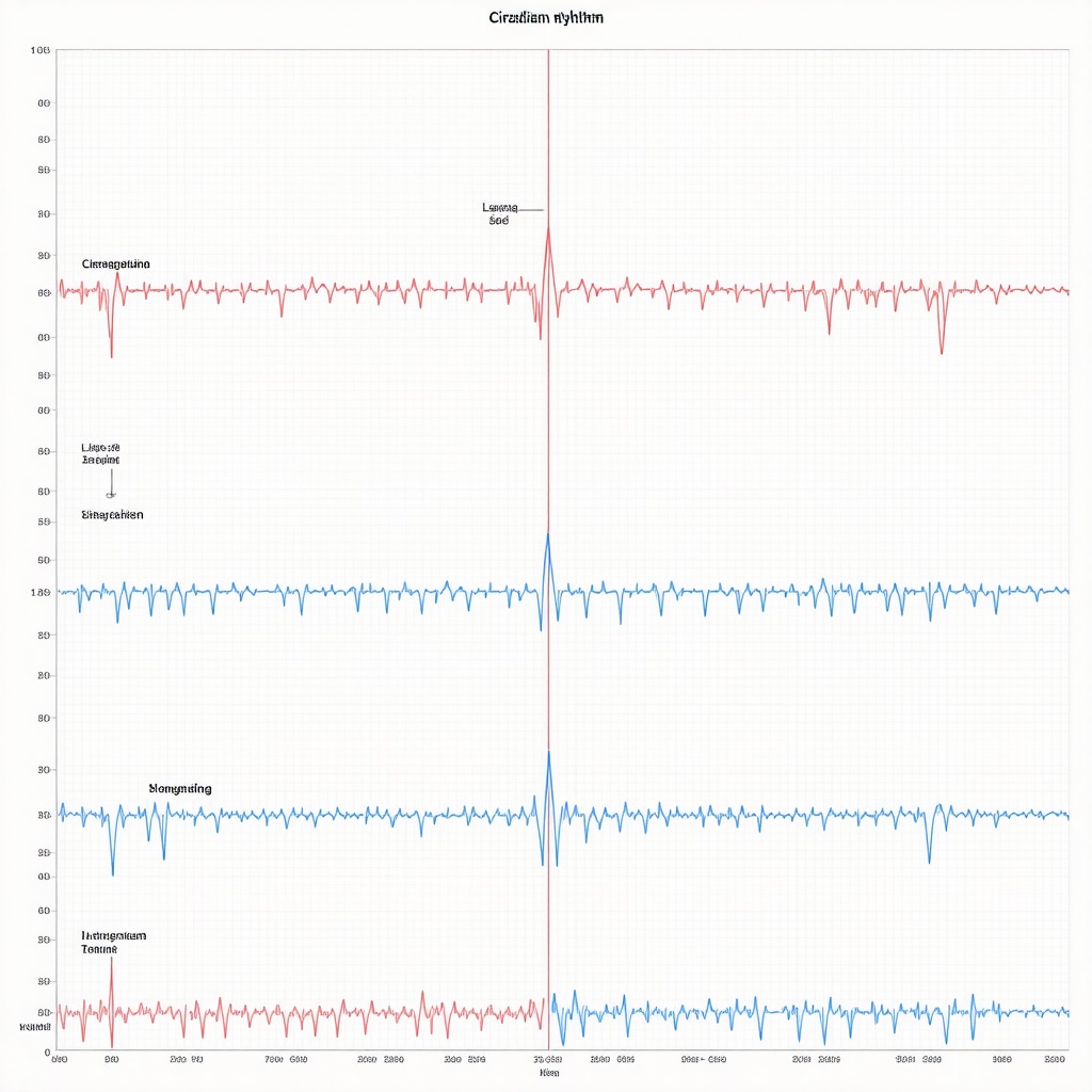 Diagram showing the alignment of injection timing and diet with circadian rhythms for better weight loss results.