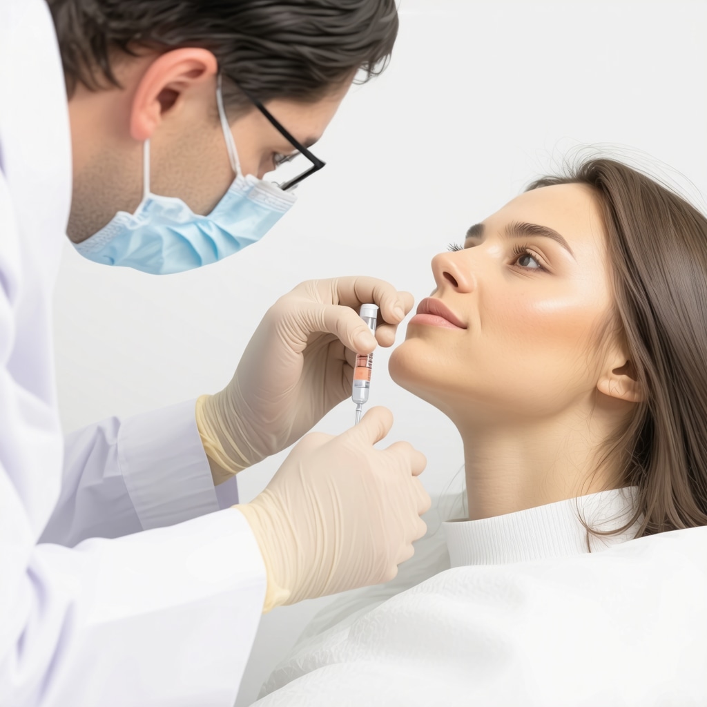 Doctor adjusting medication dosage for weight loss in a clinical setting.