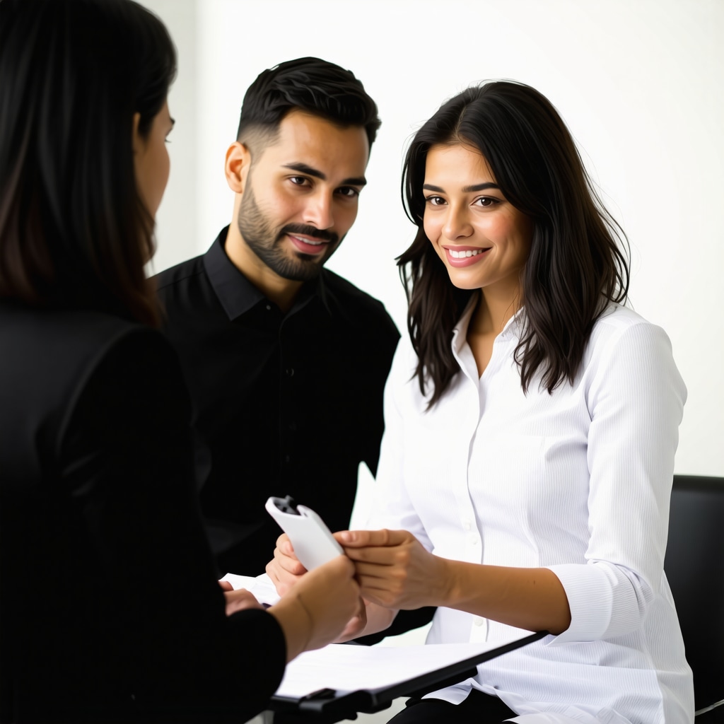 Doctor discussing personalized semaglutide weight loss plan with patient in clinic
