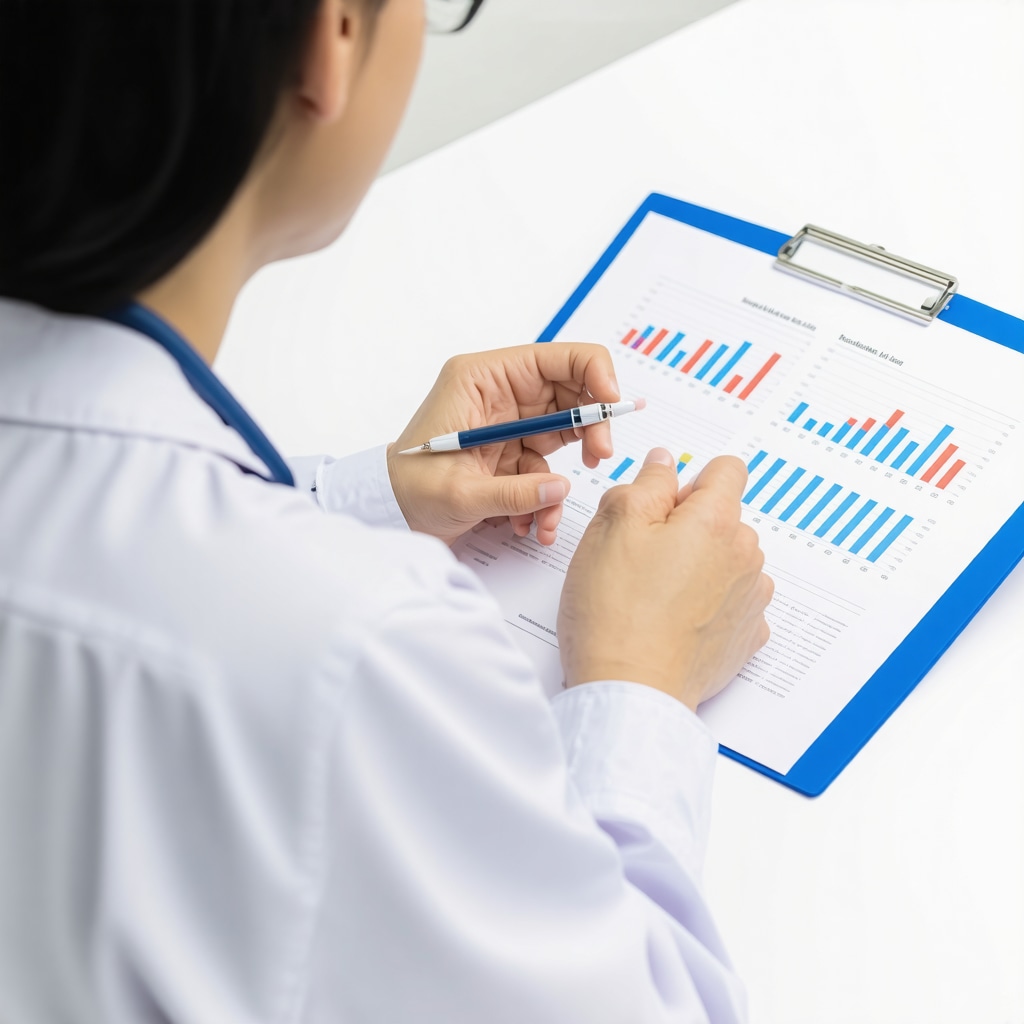 Doctor reviewing tailored weight loss plan with medication and lifestyle factors
