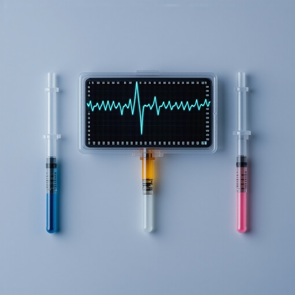 A healthcare professional analyzing genetic and metabolic data for personalized weight loss treatment.