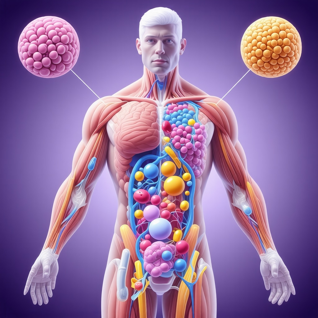 Diagram illustrating the interplay of genetics, microbiome, and medication in weight loss