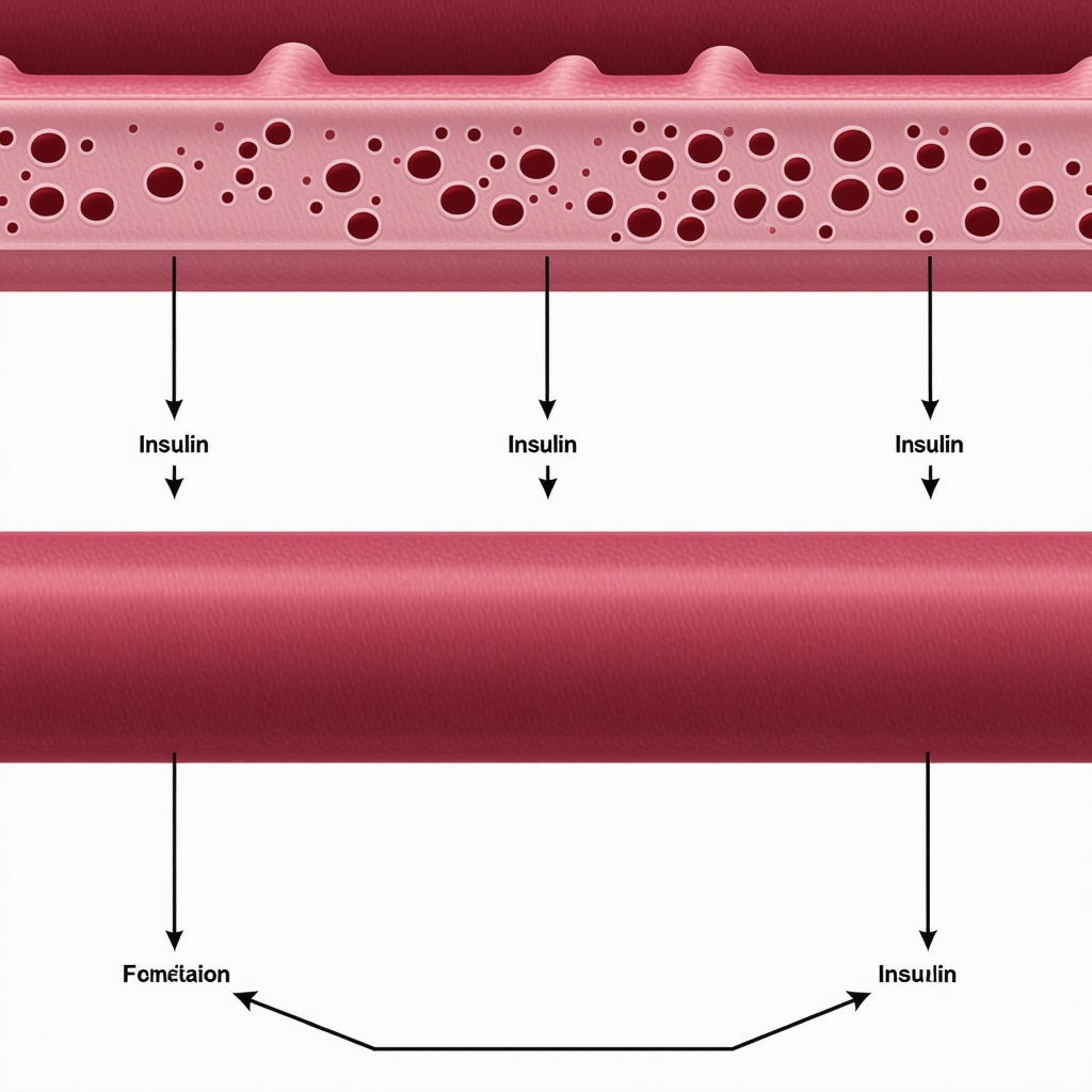 Diagram showing how semaglutide interacts with tissues to enhance insulin sensitivity and promote thermogenesis for weight loss.