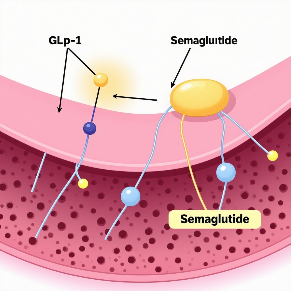 Neuroendocrine pathways involved in Semaglutide's weight loss effects