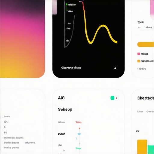A futuristic health dashboard displaying glucose monitoring, AI insights, and personalized nutrition data
