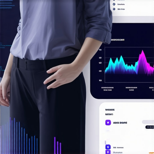 A high-tech digital dashboard showing individual metabolic and genetic data for weight management