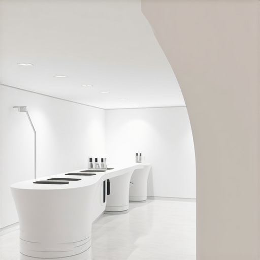 High-tech medical clinic illustrating personalized obesity treatment
