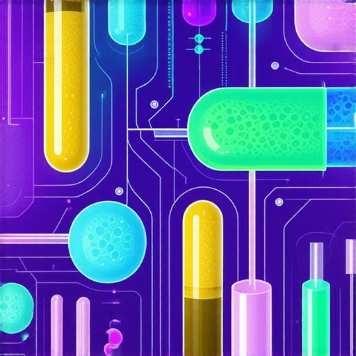 Illustration showing personalized medicine, gut microbiome, and lifestyle factors in weight loss with semaglutide