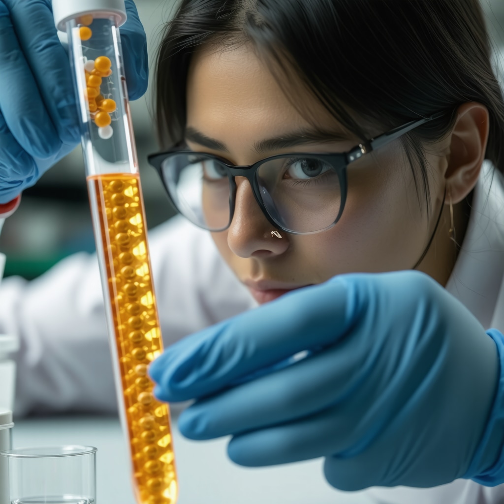 Genetic testing for personalized semaglutide treatment, DNA analysis, and genetic markers in a modern lab setting