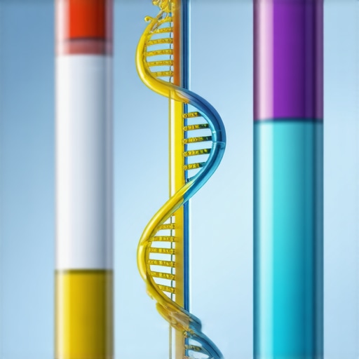 Genetic testing for personalized obesity treatment, illustrating DNA analysis in a clinical setting.