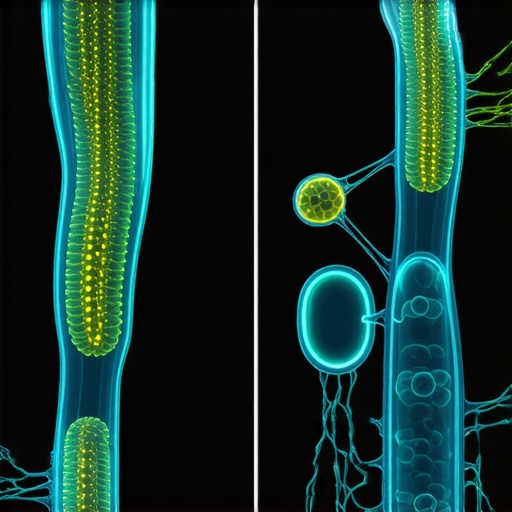 Illustration of gut bacteria affecting hormone pathways involved in weight loss