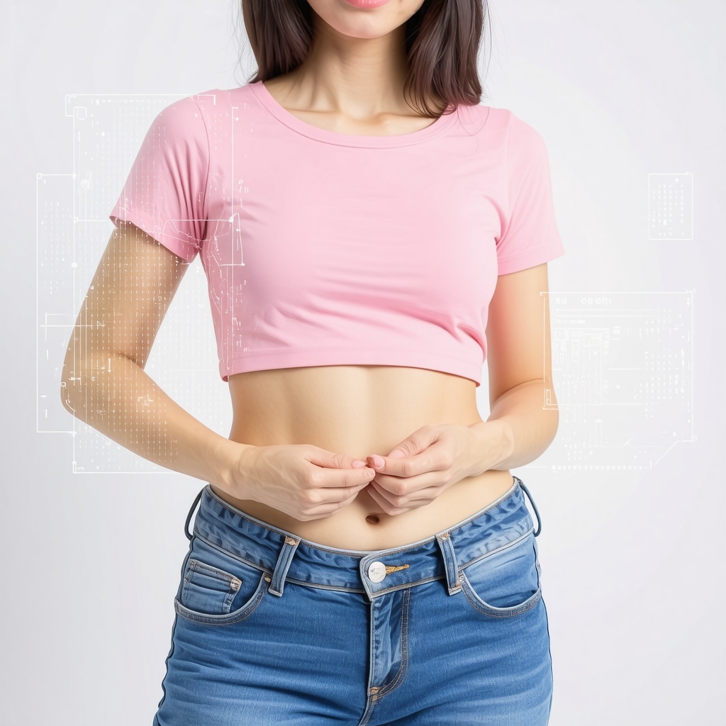 Advanced biometric data analysis visual for personalized weight management