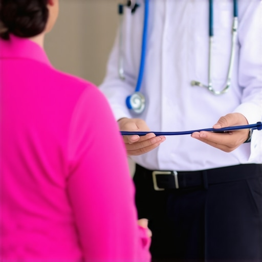 Doctor and patient discussing weight loss strategies for sustained health