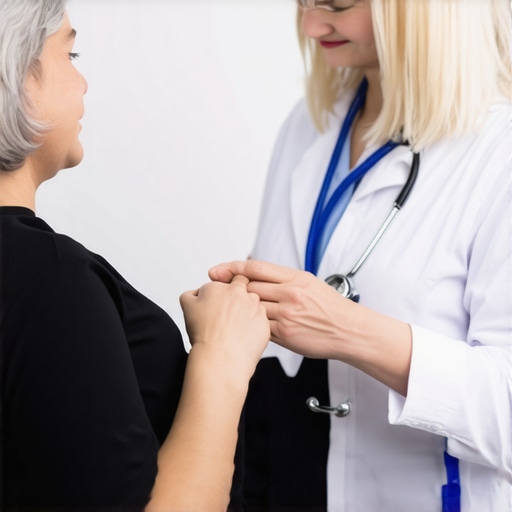 Doctor discussing weight management options with a patient