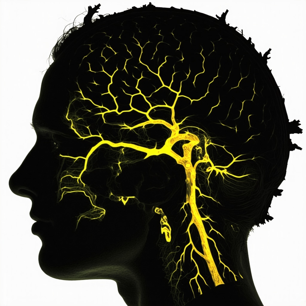 Brain scan showing hypothalamic activity related to hunger regulation