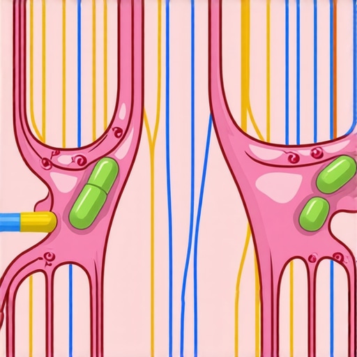 Diagram of hypothalamic circuits involved in hunger and satiety, highlighting semaglutide's mechanisms