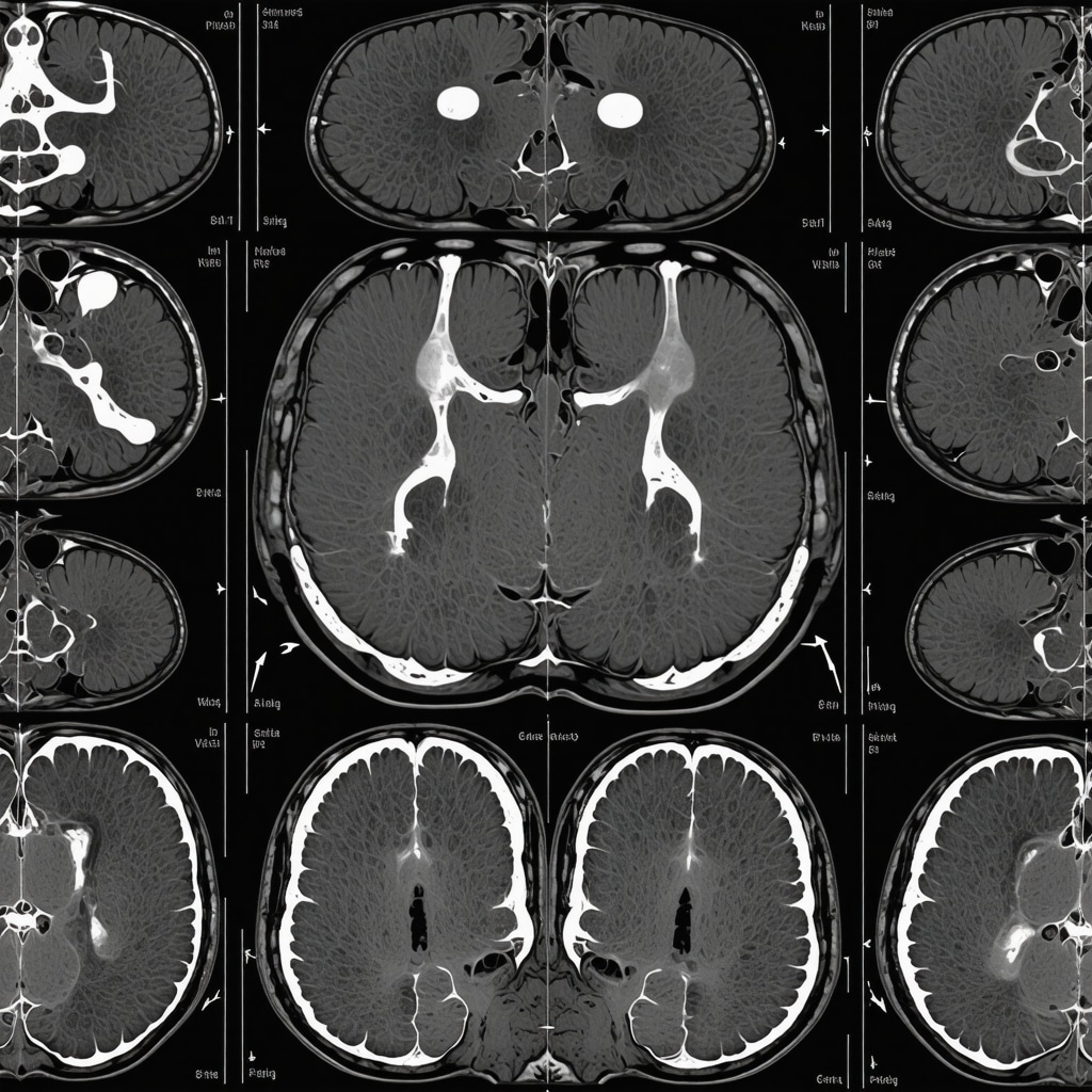 Brain scan visualizing hypothalamic activity during combined Semaglutide and fasting therapy