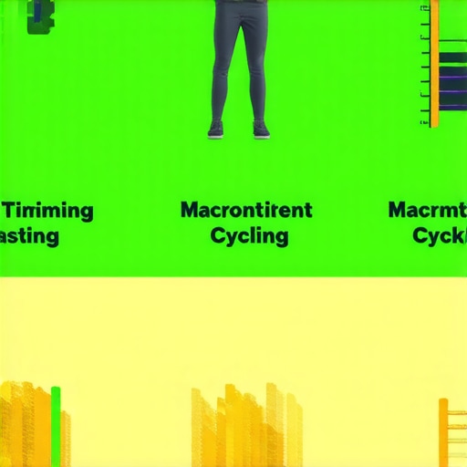 Infographic showing meal timing, fasting windows, and nutrient cycling to boost weight loss with Semaglutide