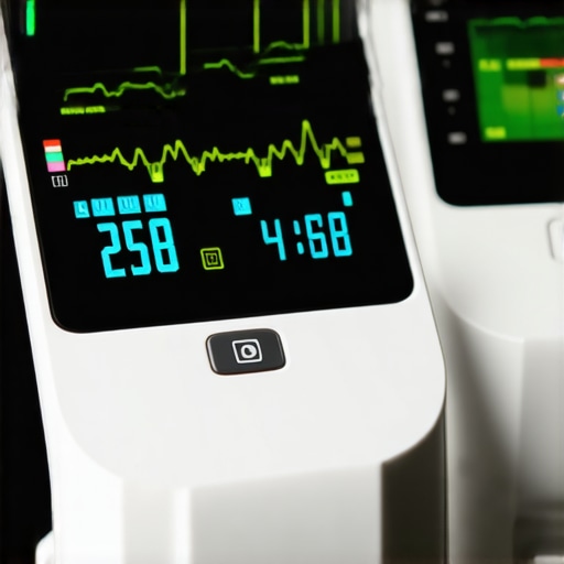 Close-up of a metabolic monitoring device showing real-time data for personalized weight loss