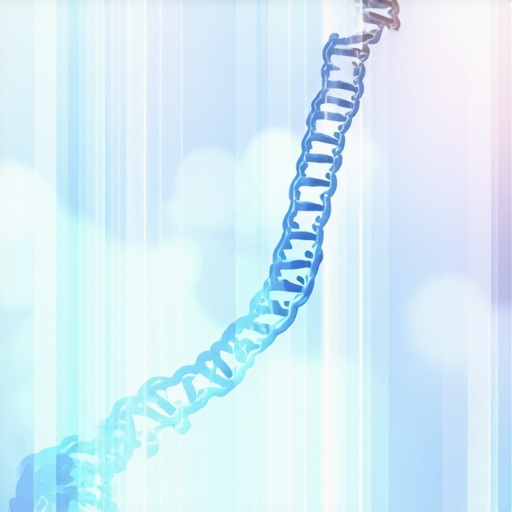Futuristic healthcare setting illustrating genetic and biomarker analysis for customized semaglutide treatment