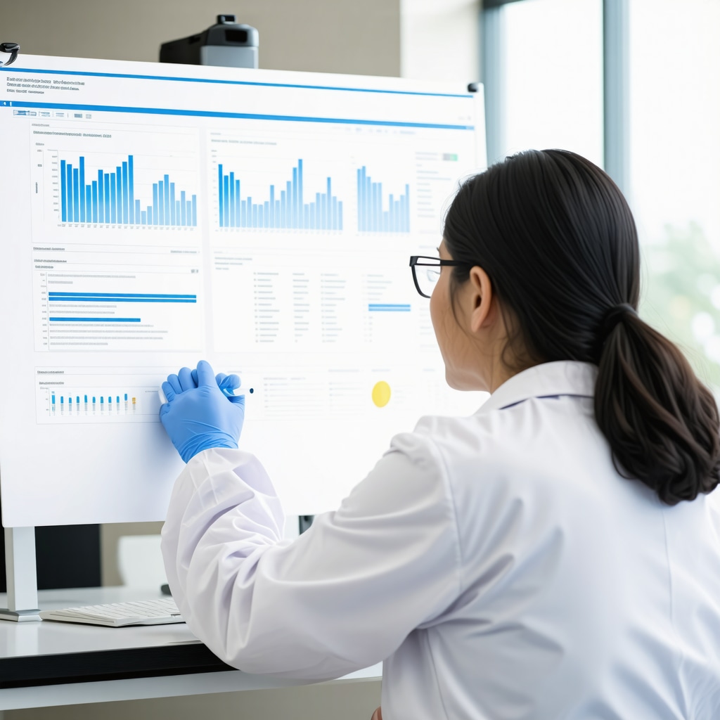 Doctor analyzing patient data for personalized semaglutide treatment
