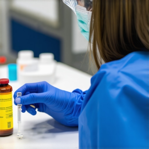 Doctor adjusting semaglutide dose for patient in a healthcare setting