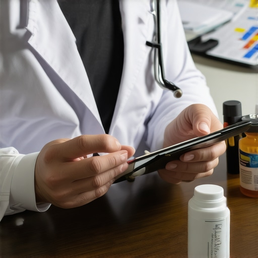 Healthcare professional reviewing metabolic data for personalized weight loss.