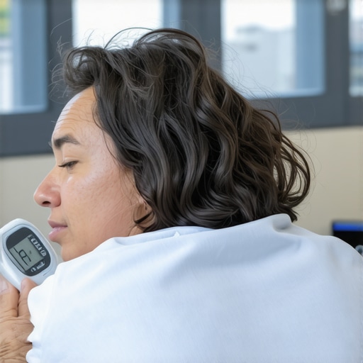 Patient monitoring glucose levels with CGM device during fasting with medication
