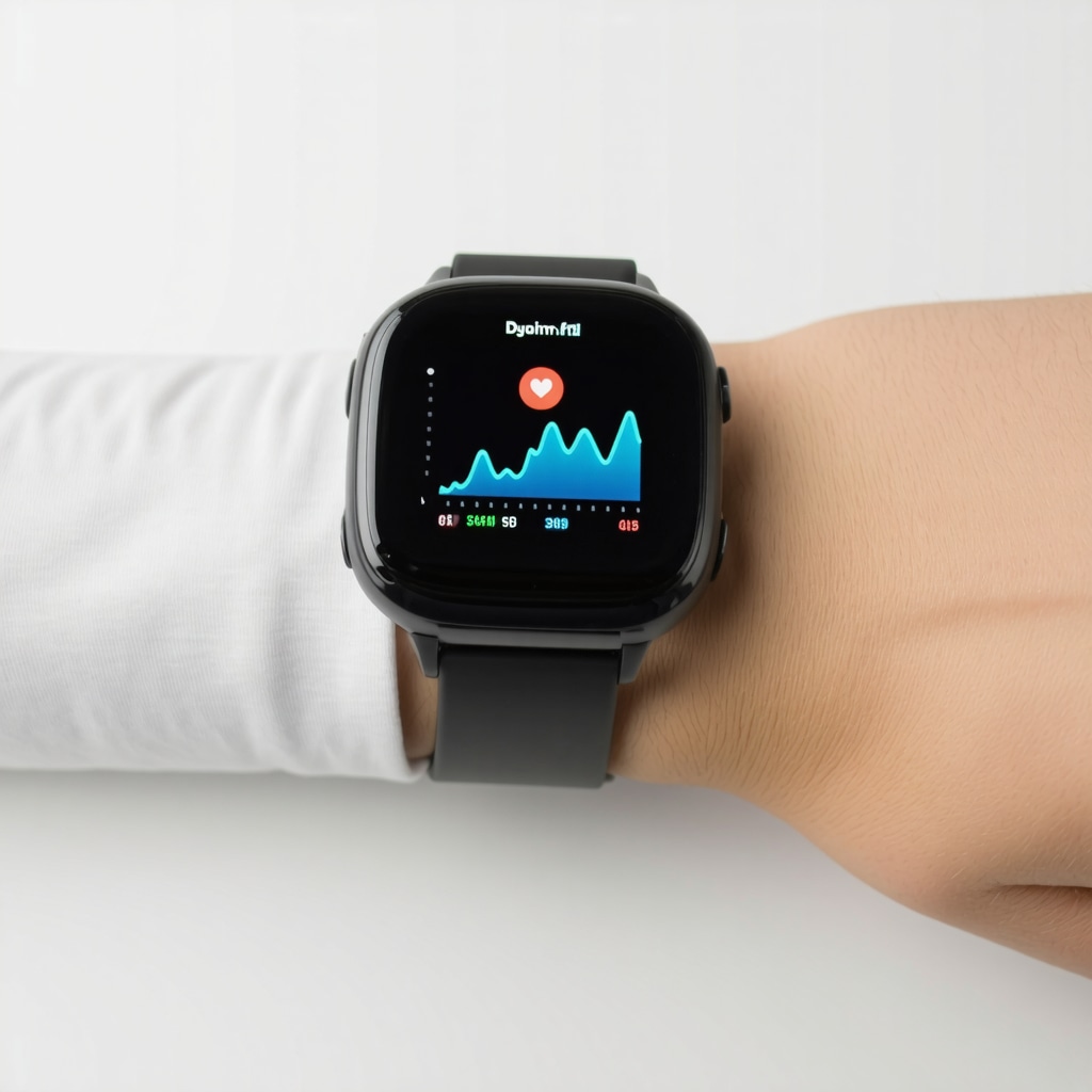 Wearable device tracking glucose levels during weight loss journey