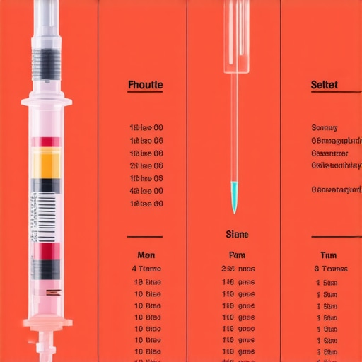Illustration of fasting and medication working together to enhance fat loss, detailed infographic style.