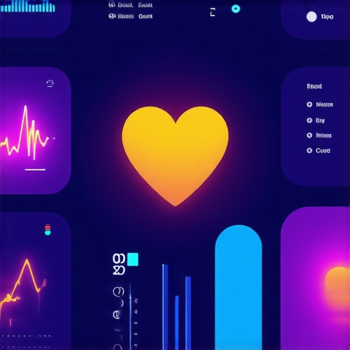AI-powered health dashboard for weight loss, futuristic digital interface, personalized data visualization