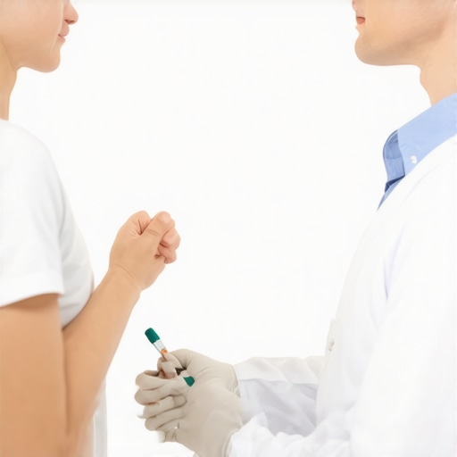Medical professional discussing weight management strategies involving Semaglutide and intermittent fasting