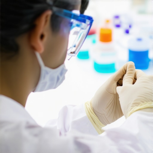 Genetic testing and AI-driven analysis for tailored Semaglutide treatment in a futuristic medical setting